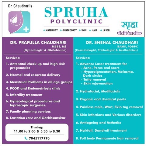 Spruha Polyclinic (Dr Snehal Prafulla Chaudhari) in kalyan